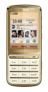 Nokia C3-01 Gold Edition
